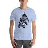 Dazep Tribal Tiger on Fire T-Shirt