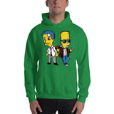Dazep Bart and Milhouse Hooded