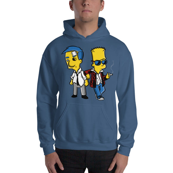 Dazep Bart and Milhouse Hooded