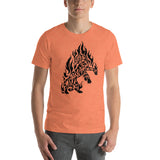 Dazep Tribal Tiger on Fire T-Shirt